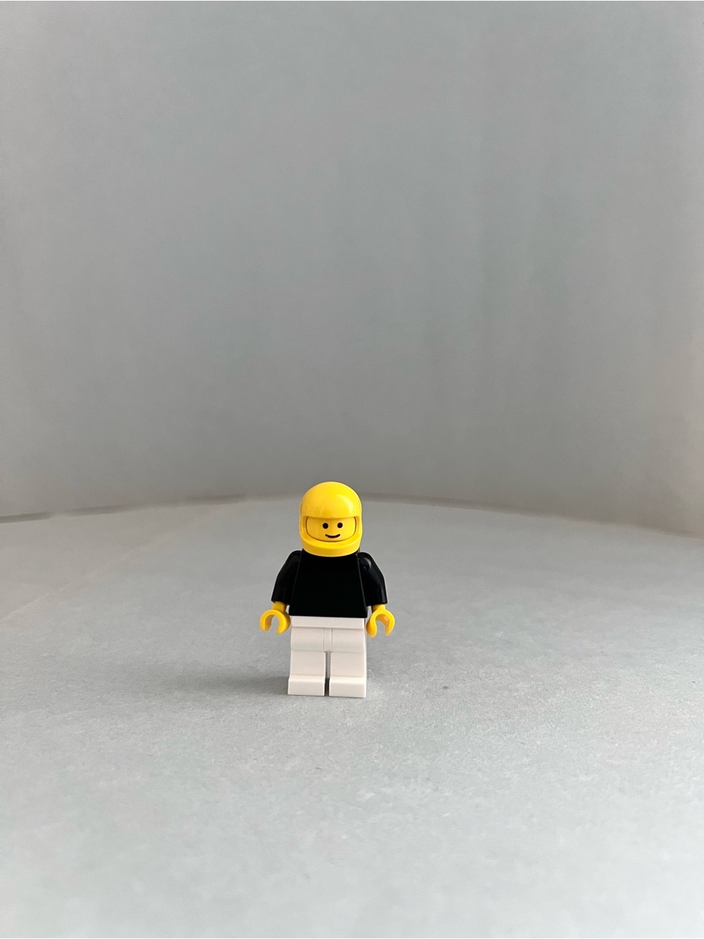 LEGO Dacta Technic Male with Plain Black Torso Minifigure